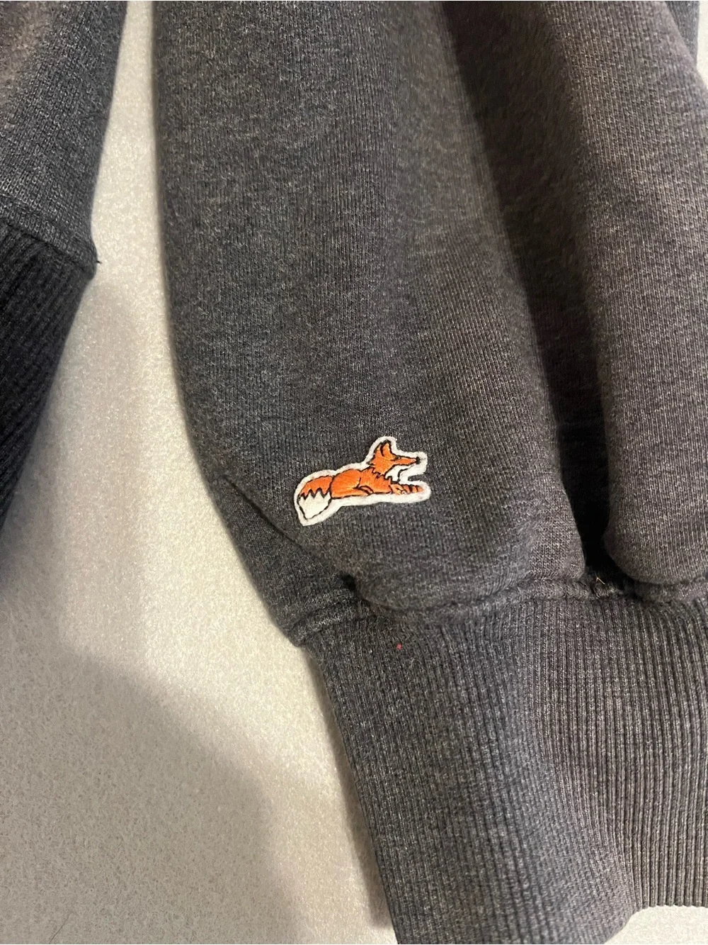 Akoo Charcoal Crewneck Sweatshirt with Medal Graphic